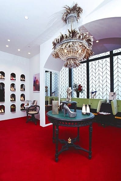 Christian Louboutin, Harvey Nichols, Manchester, Dec 2011
