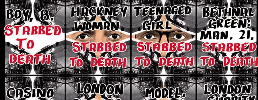 Gilbert & George – Thieving Yobs Make Billboard Exhibition – London Art Exhibition
