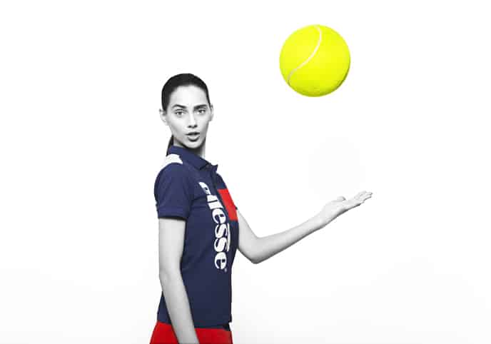 ellesse x Surface to Air in the blue in Madrid