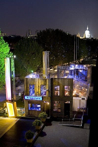 National Theatre’s Propstore Cafe – Pop-Up built from Props