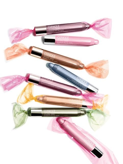 Clinique’s new Chubby Stick Shadow Tint for Spring Eyes