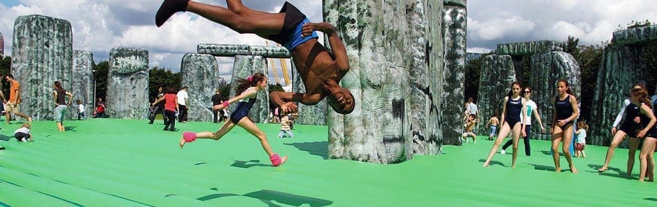 Jeremy Deller’s Inflatable Stonehenge lands in Hong Kong