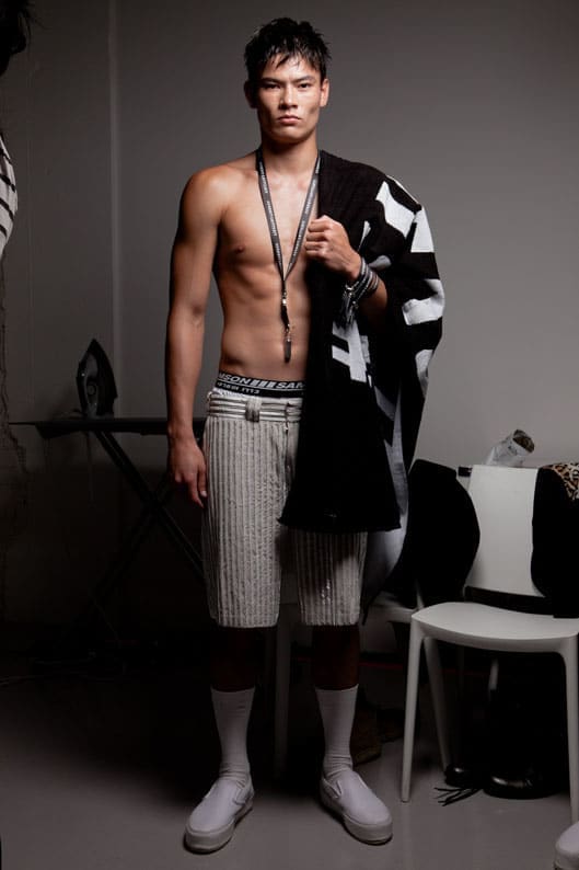 Shaun Samson at London Collections:Men for SS14