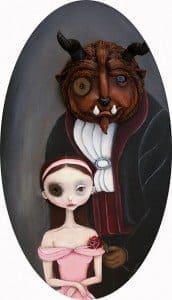 princess culture, art by Michele Lynch
