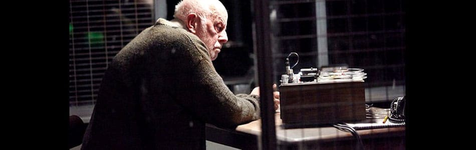 Krapp’s Last Tape at The Crucible – Richard Wilson in Beckett’s cutting play