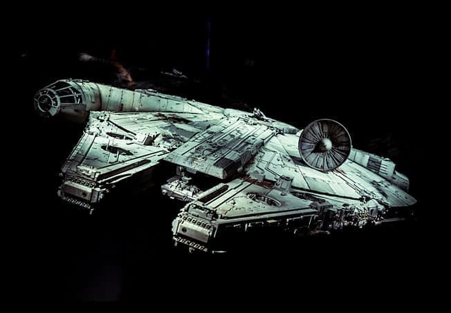 Would you choose to ride on the Millennium Falcon or Hogwarts Express?