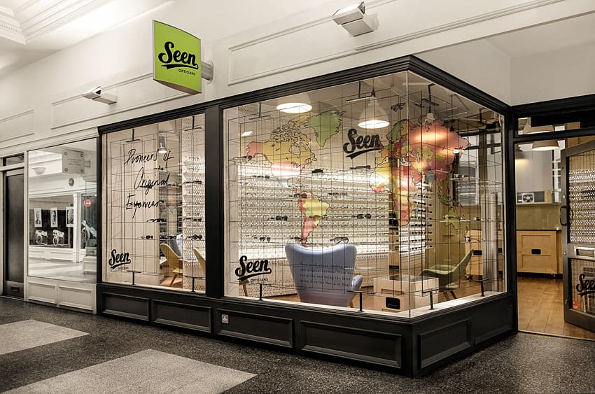 seen opticians manchester eyewear