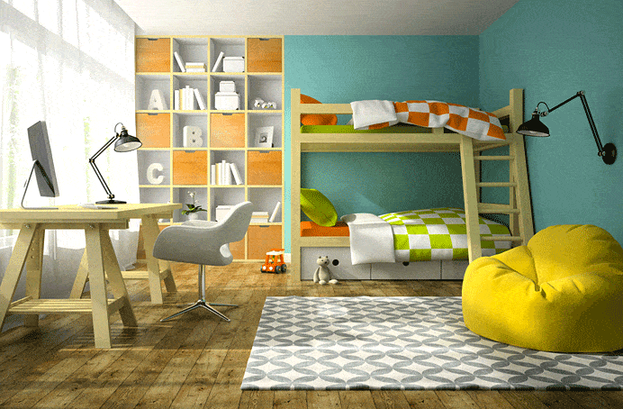 Twice as nice: How to design a child’s room to share