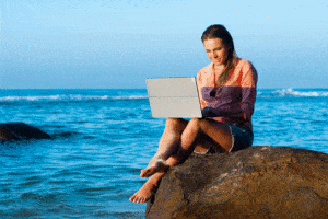 internet on holiday