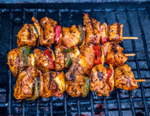 cooking outdoors