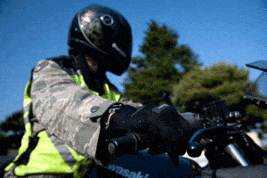 right motorcycle helmet