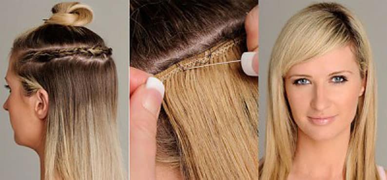 your hair extensions