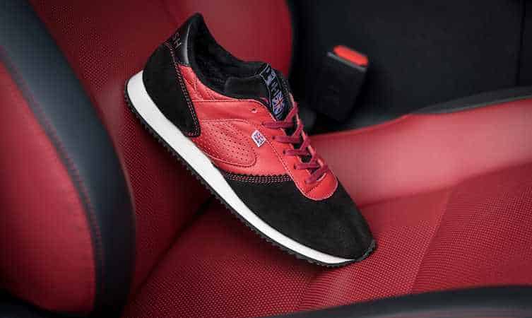 Driven by trainers: Walsh and Lexus sneaker collaboration