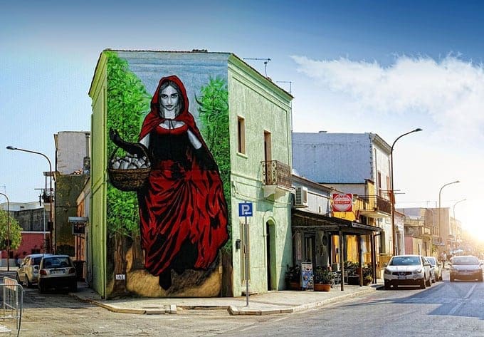 Is art on buildings a better way to get rid of the old look?