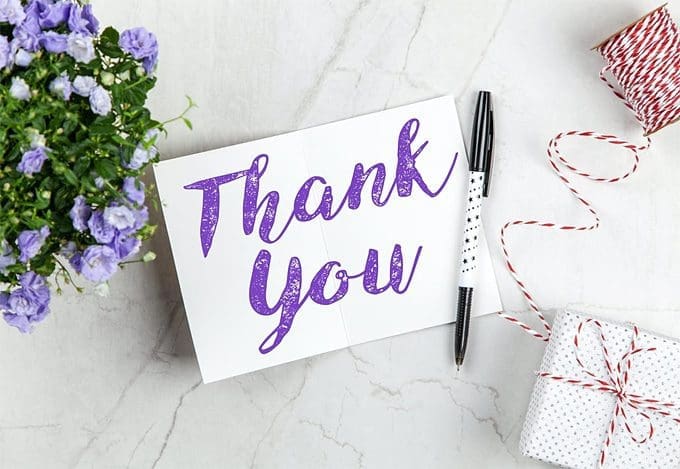 thank you notes