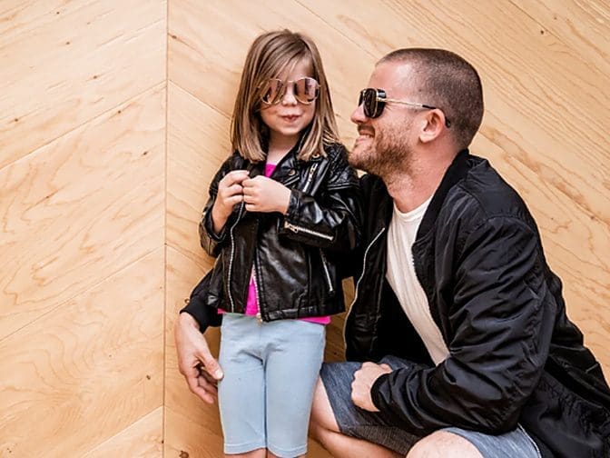 Straightforward dressing and styling tips for dads-doing your bit for the family in style!