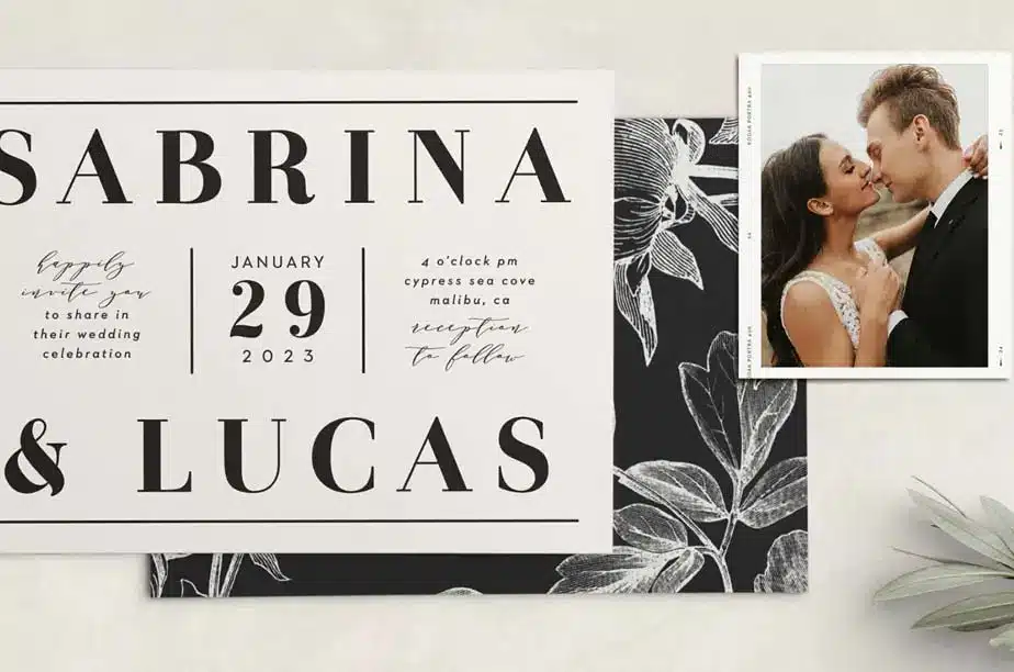 5 Christmas-themed wedding invitations that are sure to inspire  