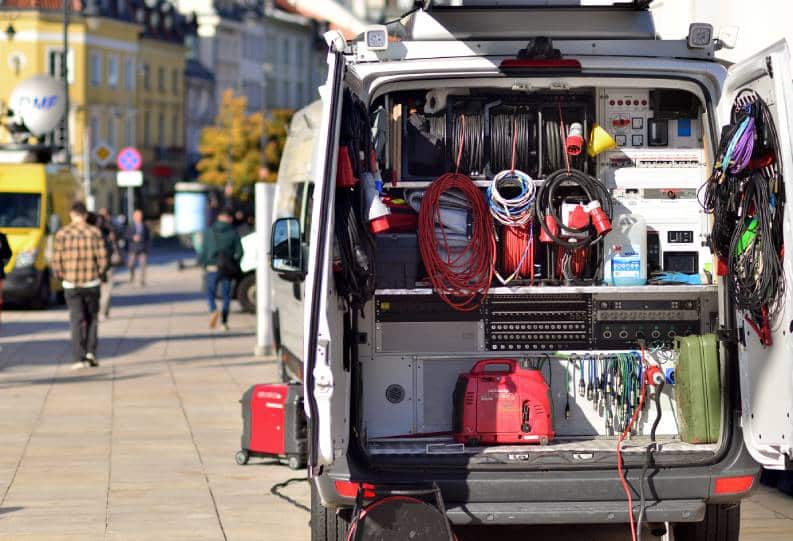 Tapping Into the Power of Mobile Production Vehicles for Broadcasts