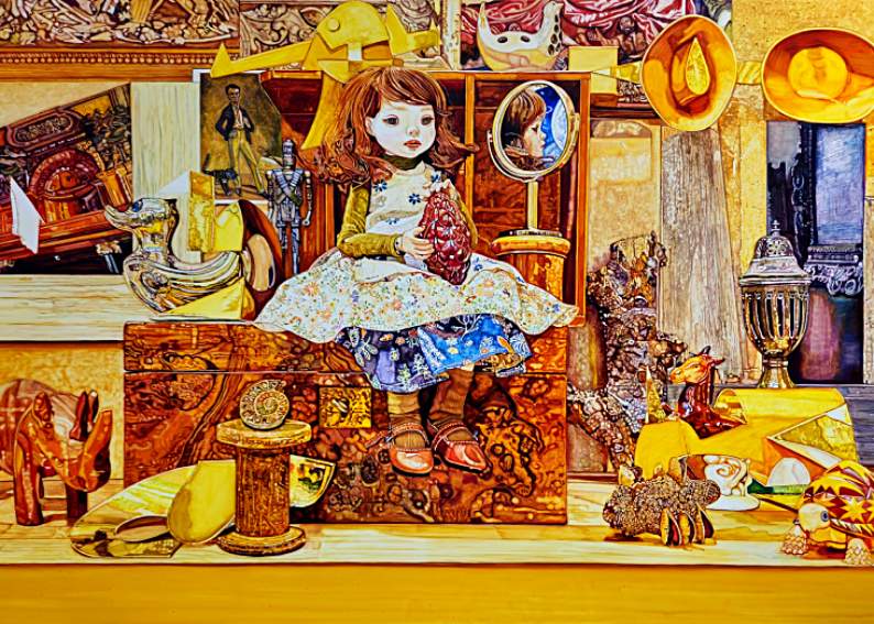 In the wake of a dream, the surreal is evoked…