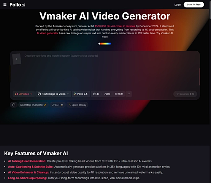 Generate AI Video 
