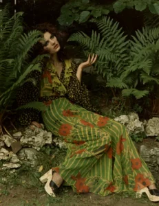 Ossie Clark and Celia Birtwell London Fashion