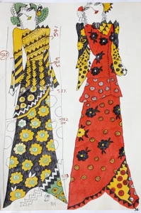 Ossie Clark & Celia London Fashion Freaks