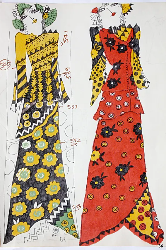 Ossie Clark & Celia London Fashion Freaks