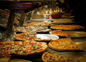 Pizza slices Manhattan